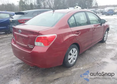 2013 Subaru Impreza 2.0I z USA, uszkodzony, nr VIN JF1GJAA63DH030577